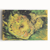 Impressionist Still Life Wall Art - Two Cut Sunflowers by Van Gogh