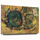 Impressionist Floral Wall Art - Two Cut Sunflowers by Van Gogh