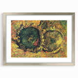 Impressionist Floral Wall Art - Two Cut Sunflowers by Van Gogh
