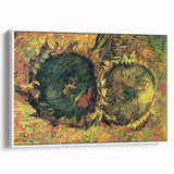 Impressionist Floral Wall Art - Two Cut Sunflowers by Van Gogh