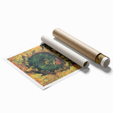 Impressionist Floral Wall Art - Two Cut Sunflowers by Van Gogh