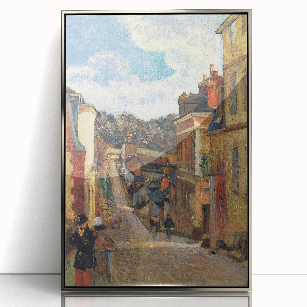Modern Wall Art: Paul Gauguin's Rue Jouvenet in Rouen