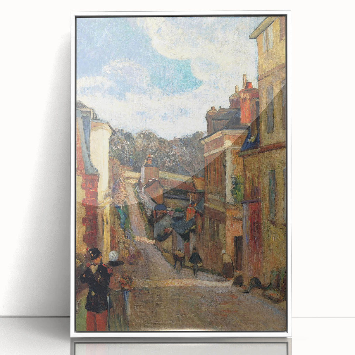 Modern Wall Art: Paul Gauguin's Rue Jouvenet in Rouen