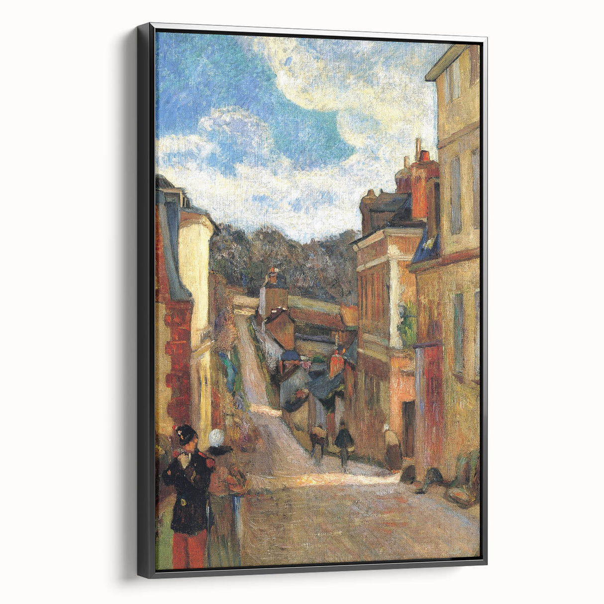 Modern Wall Art: Paul Gauguin's Rue Jouvenet in Rouen