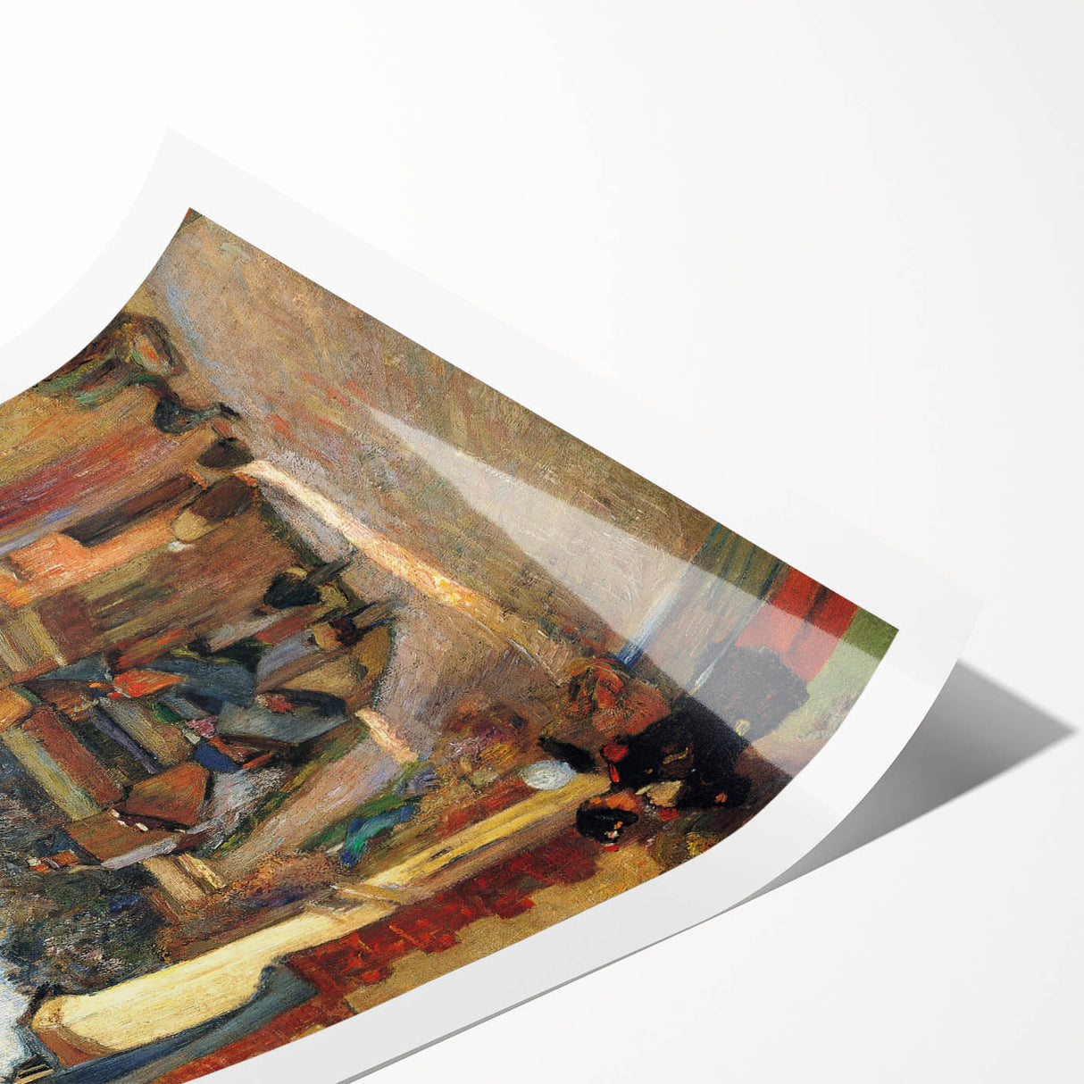 Modern Wall Art: Paul Gauguin's Rue Jouvenet in Rouen