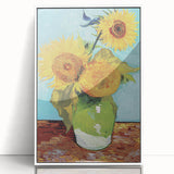 Van Gogh’s Vase with Three Sunflowers (1888): Iconic Wall Art