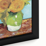 Van Gogh’s Vase with Three Sunflowers (1888): Iconic Wall Art