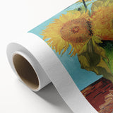 Van Gogh’s Vase with Three Sunflowers (1888): Iconic Wall Art