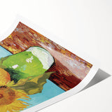 Van Gogh’s Vase with Three Sunflowers (1888): Iconic Wall Art