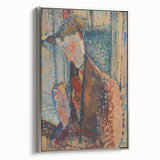 Modern Wall Art: Amedeo Modigliani's Dreamy Portrait Study
