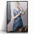 Modern Wall Art: Max Beckmann's Portrait of Valentine Tessier