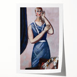 Modern Wall Art: Max Beckmann's Portrait of Valentine Tessier