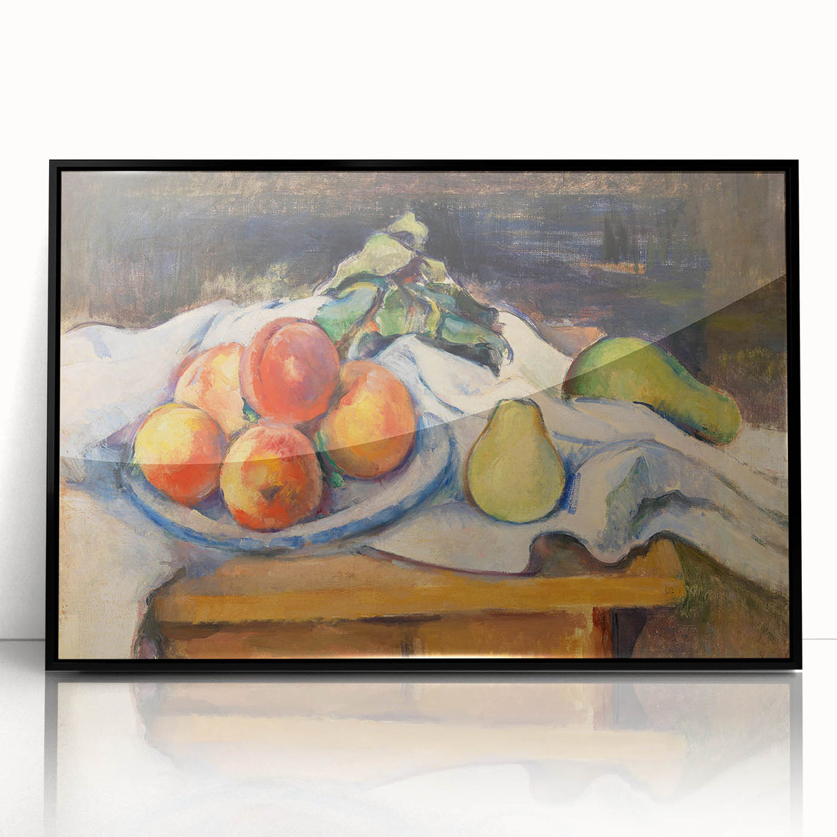 Modern Wall Art: Classic Still Life with Fruits on a Table