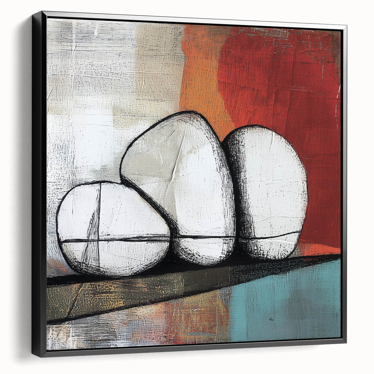 Framed Bedroom Art – Modern Canvas Prints for Bedroom Decor