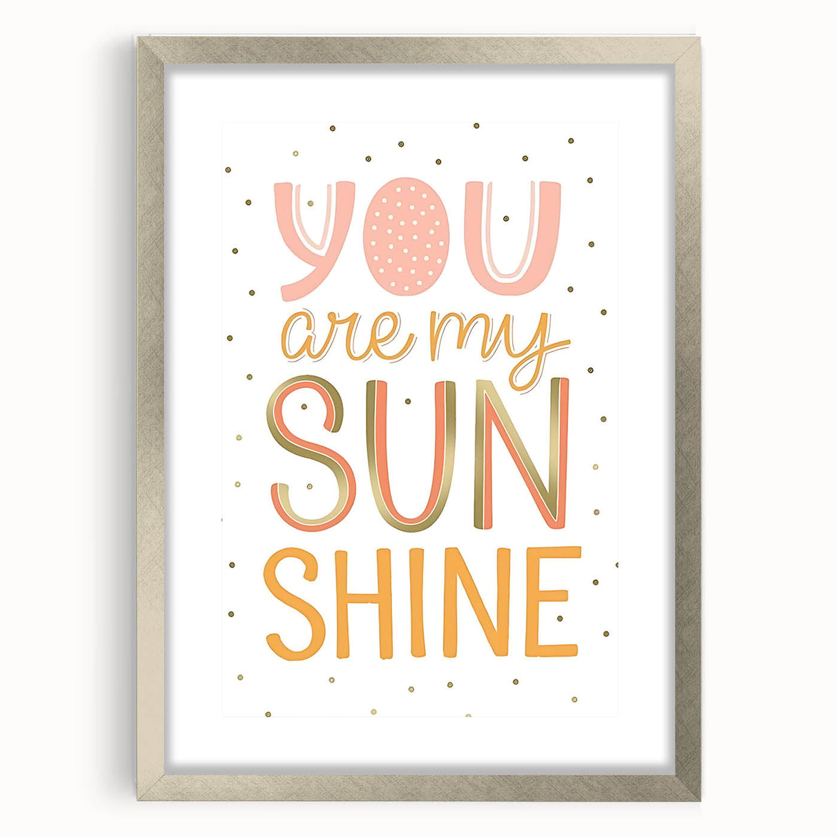 You Are My Sunshine Nursery Wall Art - Baby Room Decor