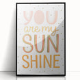 You Are My Sunshine Nursery Wall Art - Baby Room Decor