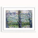 Impressionism Wall Art - Flowering Orchards, Vincent van Gogh Print