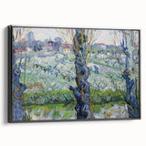 Impressionism Wall Art - Flowering Orchards, Vincent van Gogh Print