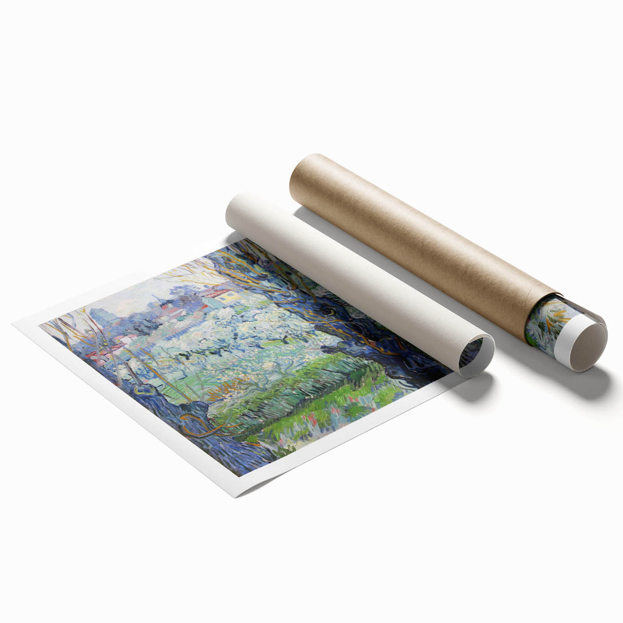 Impressionism Wall Art - Flowering Orchards, Vincent van Gogh Print