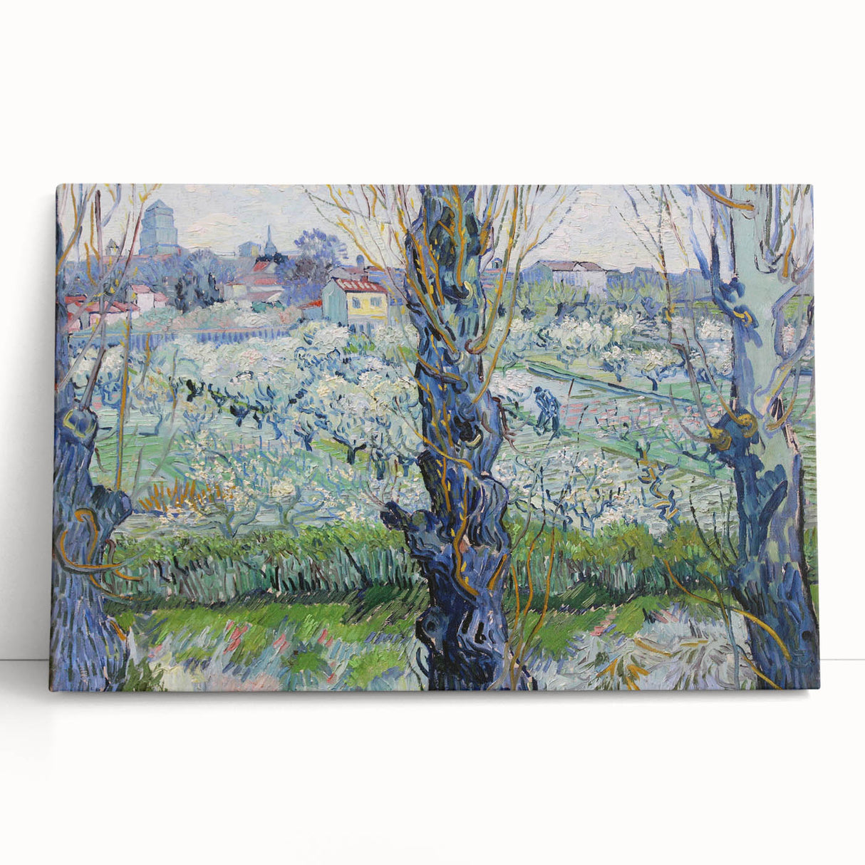 Impressionism Wall Art - Flowering Orchards, Vincent van Gogh Print
