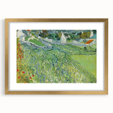 Impressionist Landscape - Vineyards at Auvers by Van Gogh Print