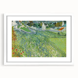 Impressionist Landscape - Vineyards at Auvers by Van Gogh Print