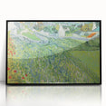 Impressionist Landscape - Vineyards at Auvers by Van Gogh Print