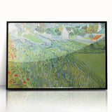 Impressionist Landscape - Vineyards at Auvers by Van Gogh Print