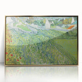 Impressionist Landscape - Vineyards at Auvers by Van Gogh Print
