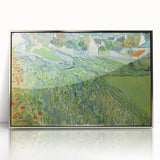Impressionist Landscape - Vineyards at Auvers by Van Gogh Print