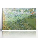 Impressionist Landscape - Vineyards at Auvers by Van Gogh Print
