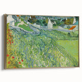 Impressionist Landscape - Vineyards at Auvers by Van Gogh Print
