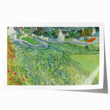 Impressionist Landscape - Vineyards at Auvers by Van Gogh Print