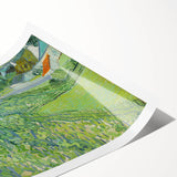 Impressionist Landscape - Vineyards at Auvers by Van Gogh Print