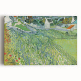 Impressionist Landscape - Vineyards at Auvers by Van Gogh Print