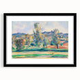 Modern Wall Art: Vibrant Autumn Landscape with Bold Brushstrokes