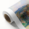 Modern Wall Art: Vibrant Autumn Landscape with Bold Brushstrokes