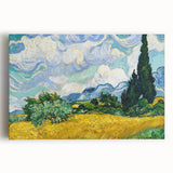Impressionist Landscape - Wheat Field with Cypresses Van Gogh Art