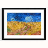 Impressionist Landscape - Wheatfield with Crows Van Gogh Print