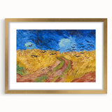 Impressionist Landscape - Wheatfield with Crows Van Gogh Print