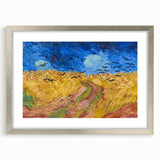 Impressionist Landscape - Wheatfield with Crows Van Gogh Print