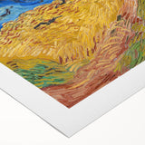 Impressionist Landscape - Wheatfield with Crows Van Gogh Print