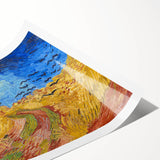 Impressionist Landscape - Wheatfield with Crows Van Gogh Print