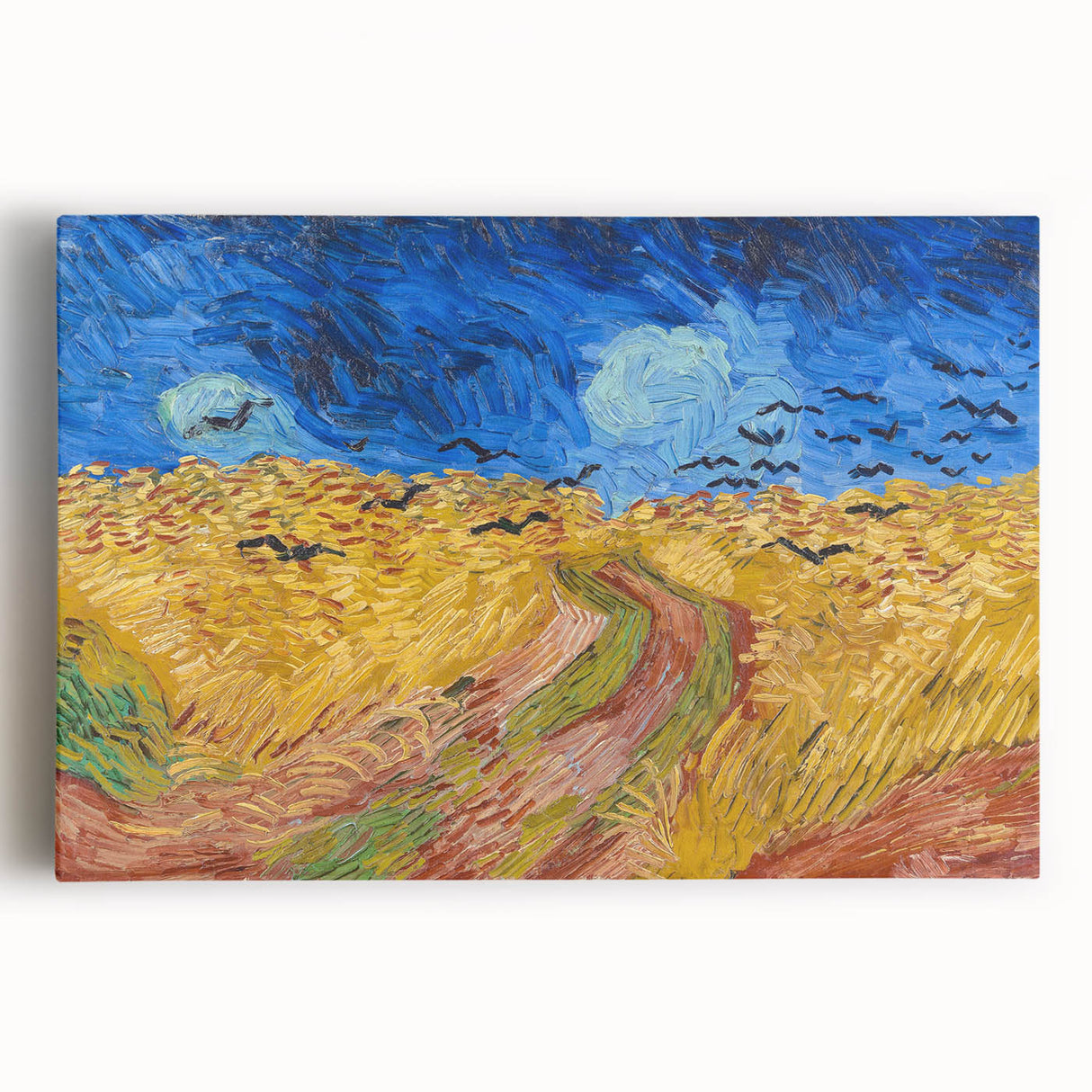 Impressionist Landscape - Wheatfield with Crows Van Gogh Print