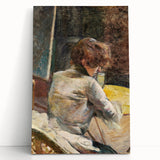 Impressionist Portrait Art - Toulouse-Lautrec’s Masterpiece ‘Waiting