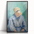 Impressionist Portrait - Pissarro’s Washerwoman, Study (1880)