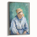 Impressionist Portrait - Pissarro’s Washerwoman, Study (1880)