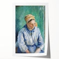 Impressionist Portrait - Pissarro’s Washerwoman, Study (1880)