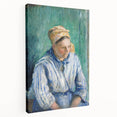 Impressionist Portrait - Pissarro’s Washerwoman, Study (1880)