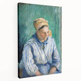 Impressionist Portrait - Pissarro’s Washerwoman, Study (1880)
